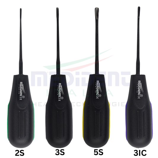 Luxatore Instruments set of 08 Pcs Black Cod. 1001-81B