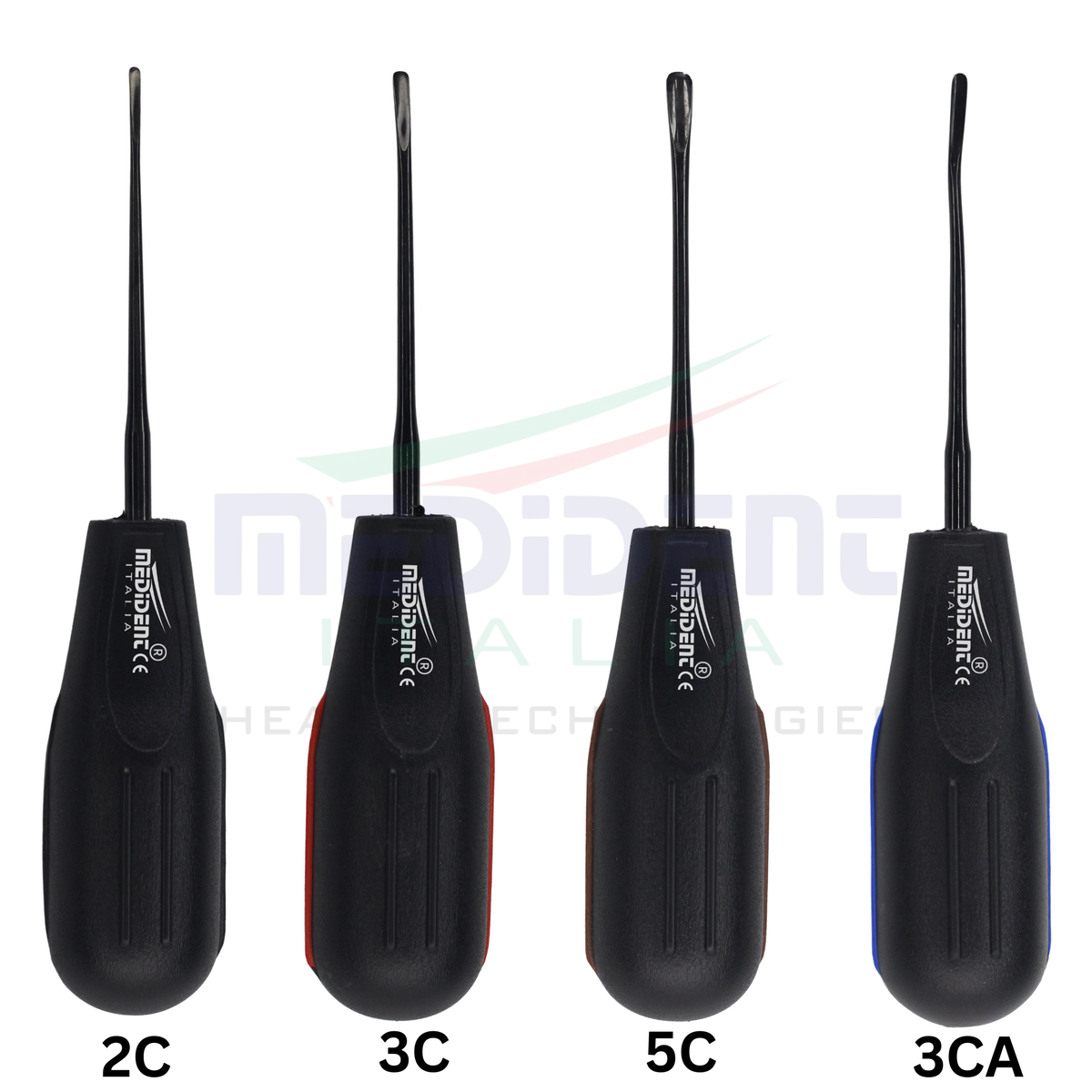 Luxatore Instruments set of 08 Pcs Black Cod. 1001-81B