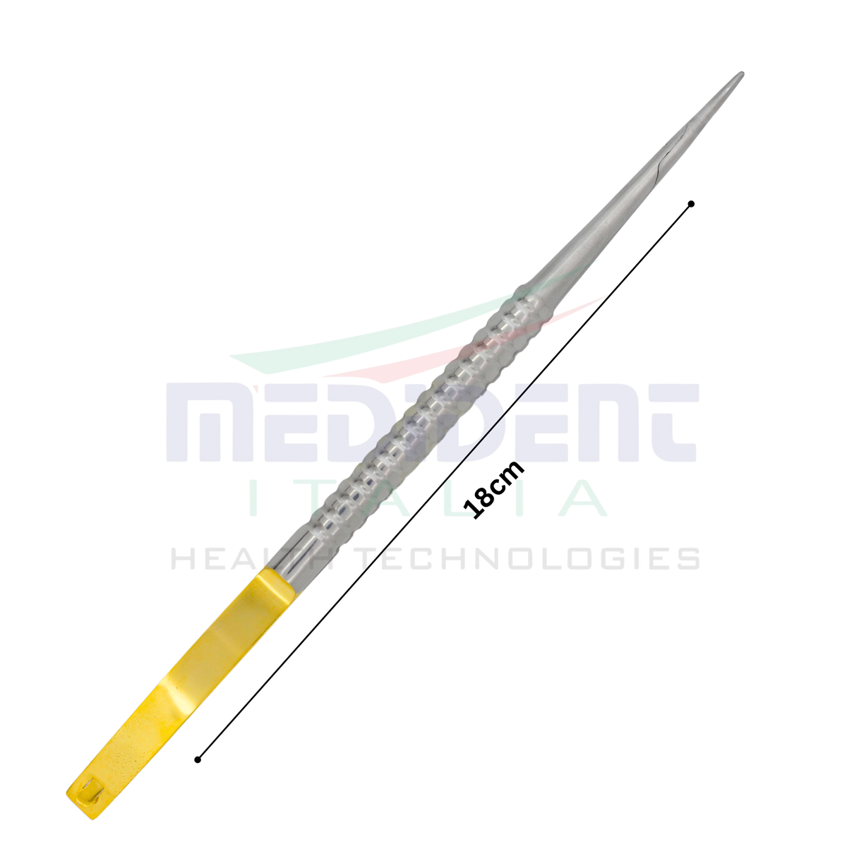 Castroviejo TC inset Round Handle Straight 18cm Needle Size 5-0,6-0,7-0,8-0,9-0,10-0 Cod 1004-25.