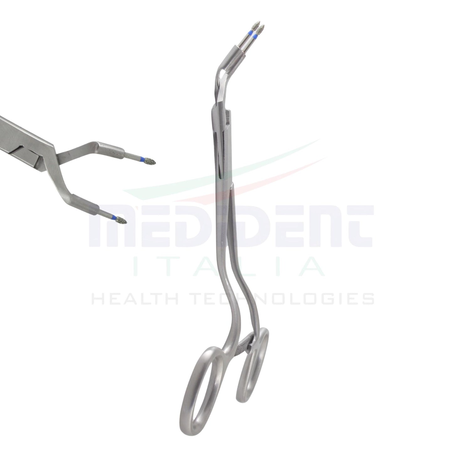 Crown Holding Gripper Forcep Double Curved Cod. 1007-18