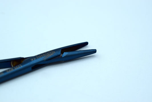 Fine Swedish Pattern 15cm TITANIUM 5-0,6-0 Cod 1004-9B.