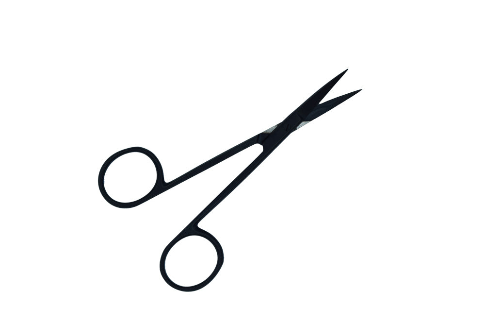 Iris Curved TC Super cut black 11.5cm Cod 1002-11b.