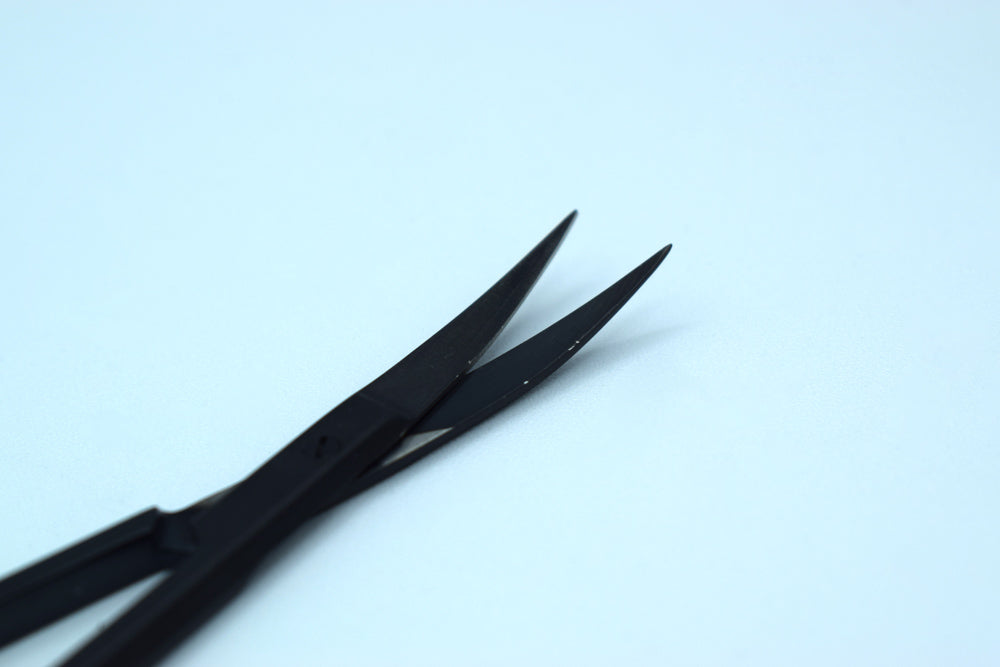 Iris Curved TC Super cut black 11.5cm Cod 1002-11b.