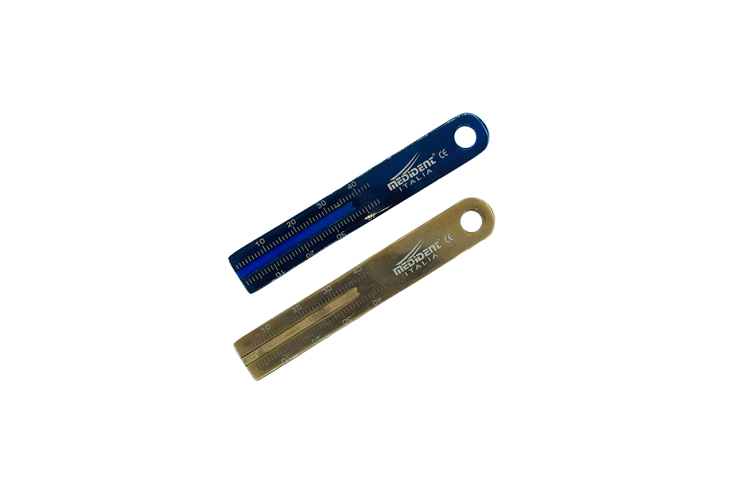 2 Color Endo Ruler Span Measure  COD 1026-1C