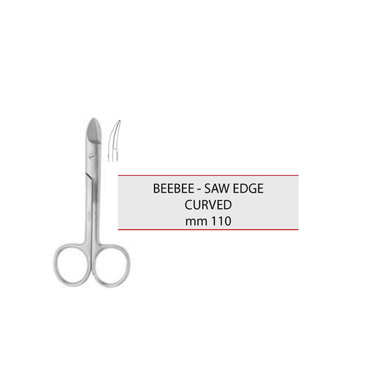 BEEBEE – SAW EDGE CURVED mm 110 cod 1025-6