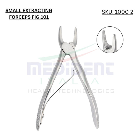 SMALL EXTRACTING FORCEPS FIG 101 UPPER INCISORS cod 1000-2