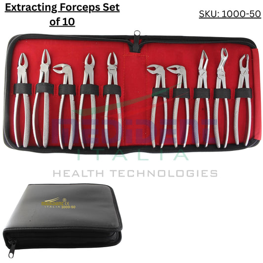 Extracting Forceps Set of 10 Cod. 1000-50