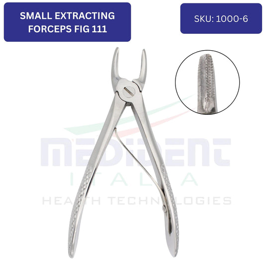 SMALL EXTRACTING FORCEPS UPPER PREMOLARS FIG 111 cod 1000-6