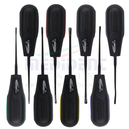 Luxatore Instruments set of 08 Pcs Black Cod. 1001-81B