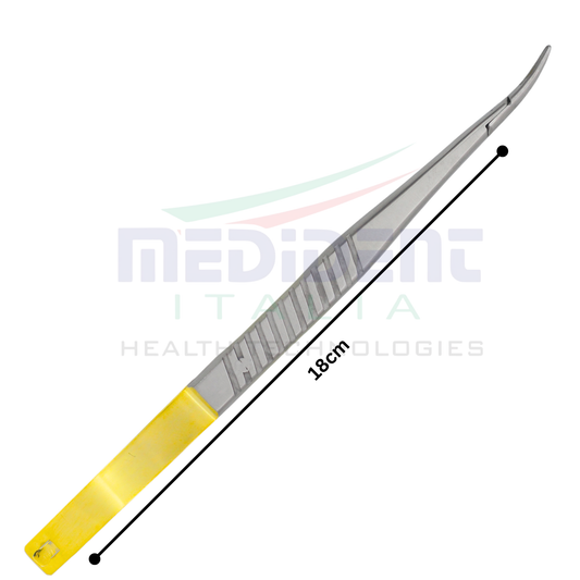Castroviejo TC insert Curved 18cm Needle Size 4-0,5-0,6-0 Cod 1004-16.