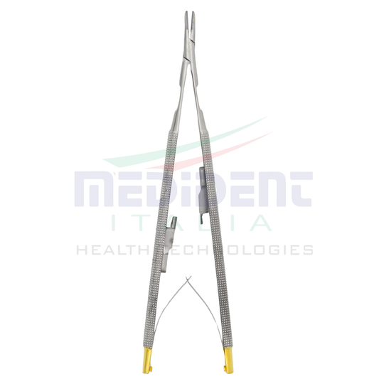 Barraquer TC insert Straight 16cm Needle Size 4-0,5-0,6-0 Cod 1004-22.