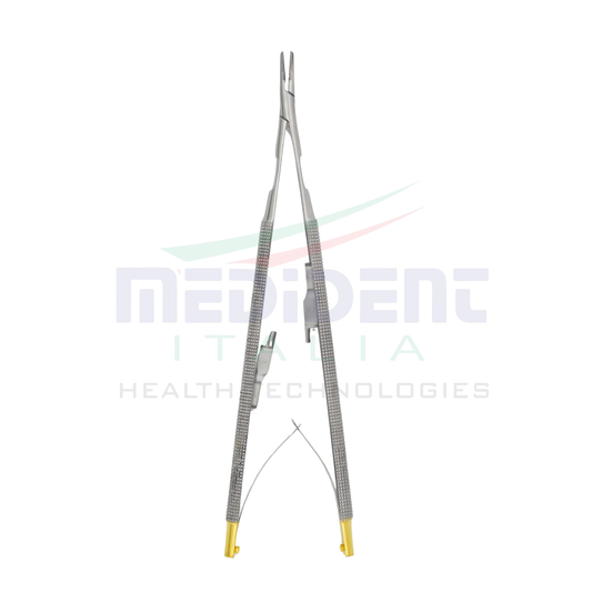 Barraquer TC inset Curved 16cm Needle Size 4-0,5-0,6-0 Cod 1004-23.