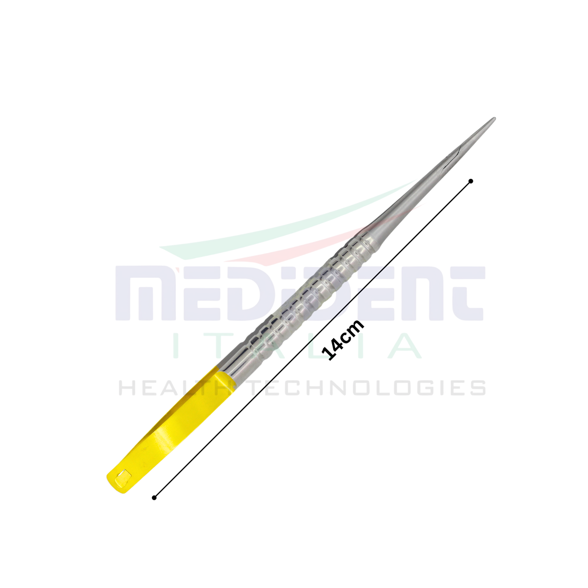 Castroviejo TC inset Round Handle Straight 14cm Needle Size 5-0,6-0,7-0 Cod 1004-27.