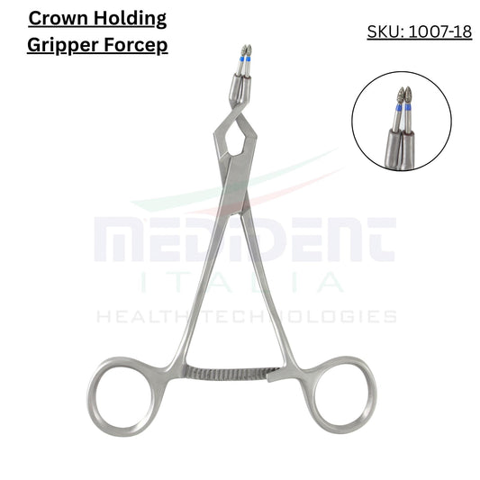 Crown Holding Gripper Forcep Cod. 1007-18