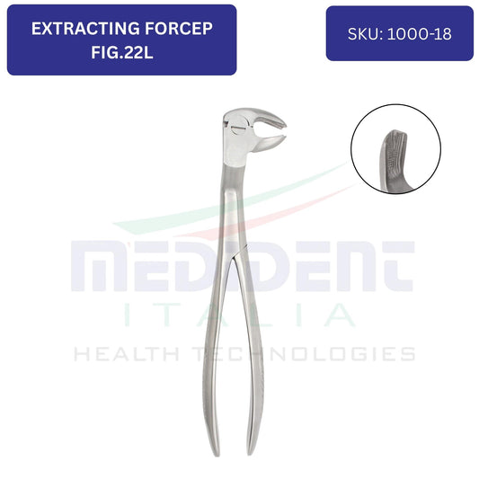 LOWER MOLARS AND LOWER THIRD MOLARS LEFT FIG 22L cod 1000-18