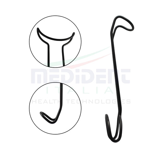 Universal retractor 17cm Black Cod. 1008-14B.