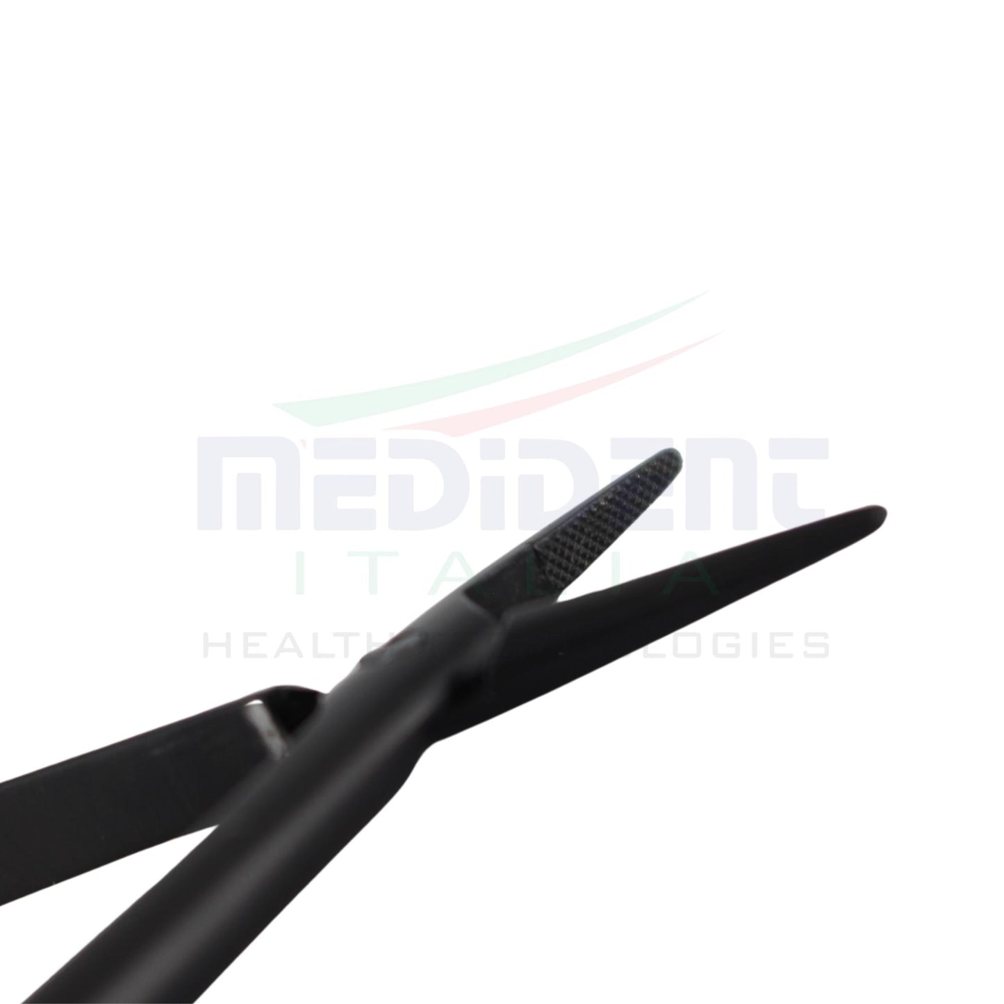 Castroviejo TC insert Round handle Straight 18cm Black Needle Size 5-0,6-0,7-0,8-0,9-0,10-0 Cod. 1004-20B.