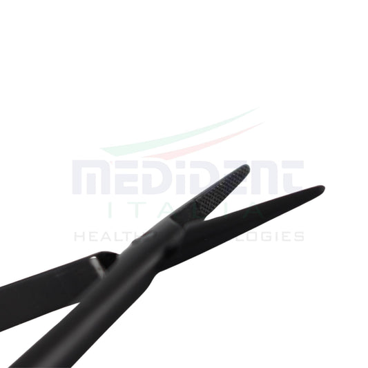 Castroviejo TC insert Round handle Straight 18cm Black Needle Size 5-0,6-0,7-0,8-0,9-0,10-0 Cod. 1004-20B.