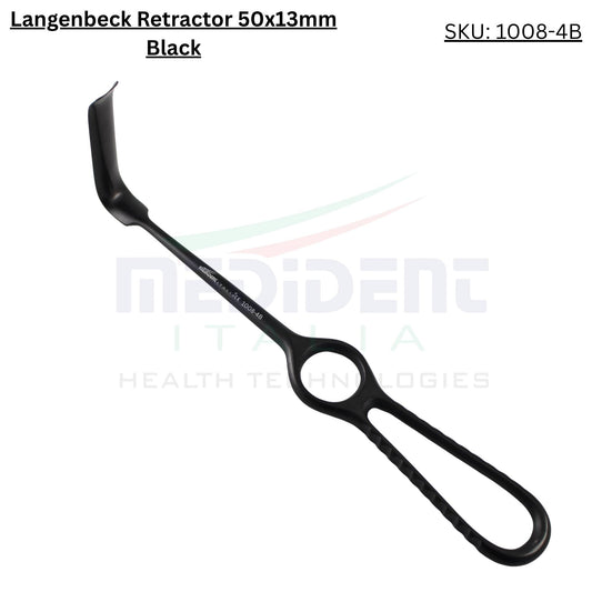 Langenbeck Retractor 50x13mm Black Cod. 1008-4B.