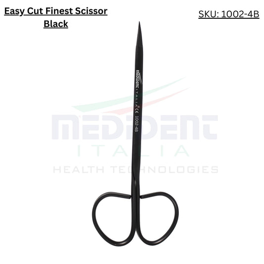 Easy Cut Finest and Sharpest 13cm Supercut Curved Black Cod. 1002-4B.