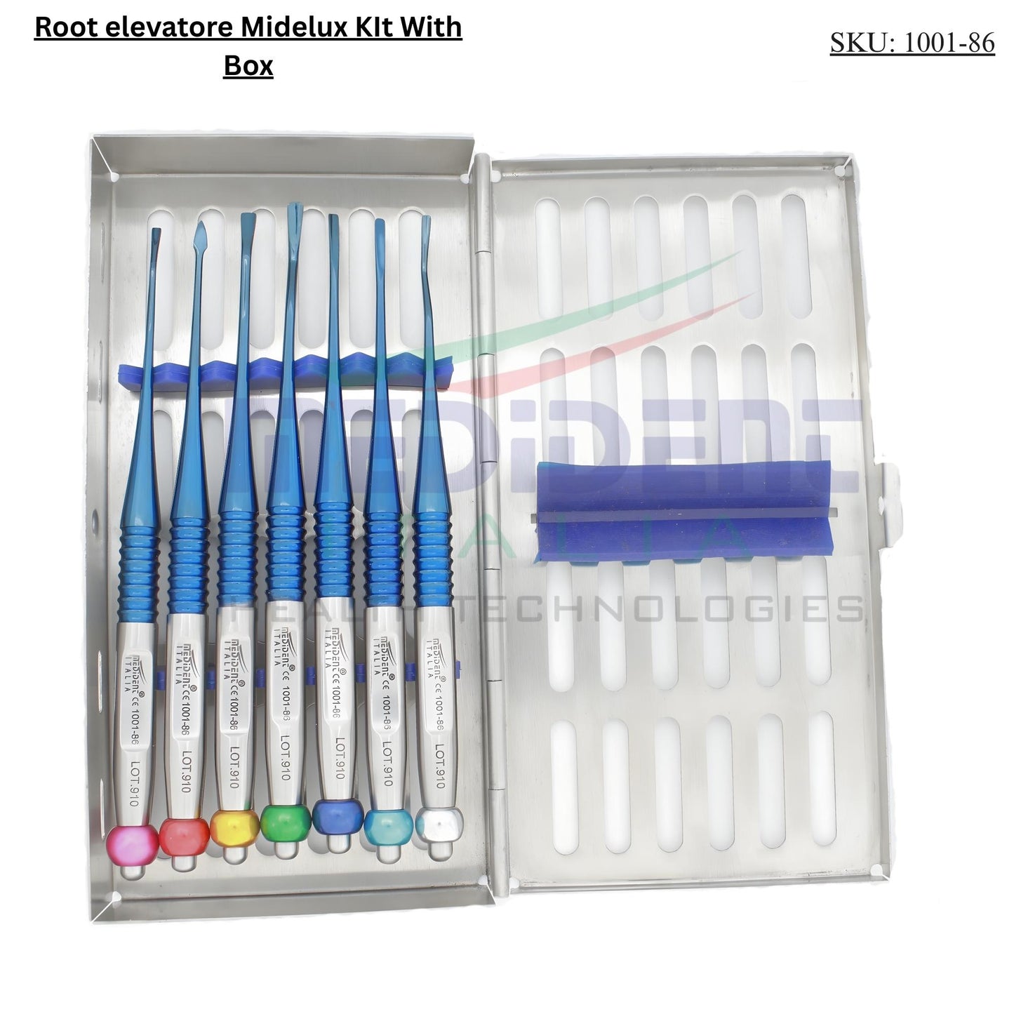 Root elevatore Midelux KIt With Box Cod 1001-86.