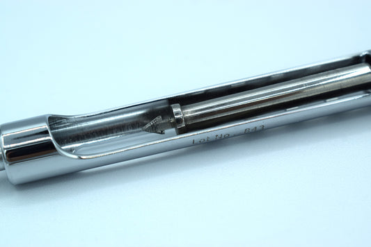 Self Aspirating Syringe With metric Thread - 1.8ml EU Stanless Steel Inox Cod 1006-13.