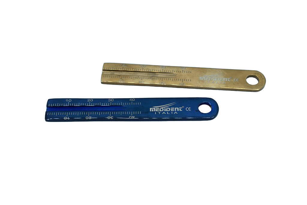 2 Color Endo Ruler Span Measure  COD 1026-1C