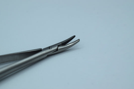 Castroviejo TC insert Round Handle Curved 18cm Needle Size 5-0,6-0,7-0,8-0,9-0,10-0 Cod 1004-21.