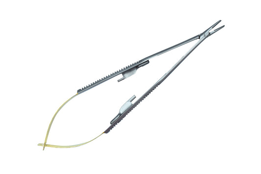 Castroviejo TC insert Straight 18cm Needle Size 4-0,5-0,6-0 Cod 1004-15.