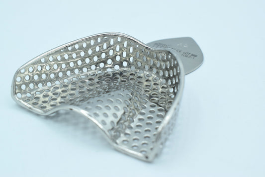 UPPER IMPRESSION TRAY (XS) - STAINLESS STEAL Cod 1027-1