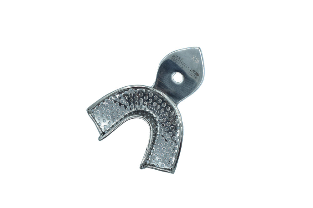 LOWER IMPRESSION TRAY (XS) - STAINLESS STEAL Cod 1027-6