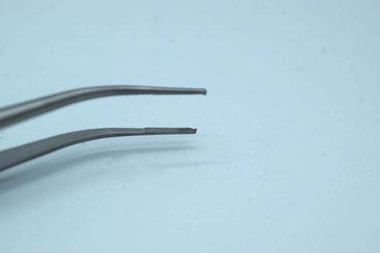 Fine Surgical Tweezers Curved COD 1012-18