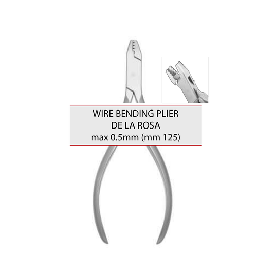 DE LA ROSA WITH GROOVES- MAX 0.5mm (mm 125) Cod 1023-4