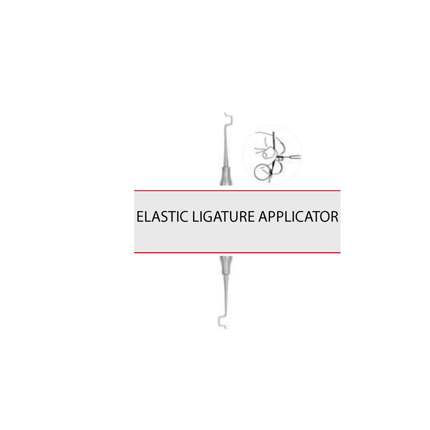 ELASTIC LIGATURE APPLICATOR cod 1025-1