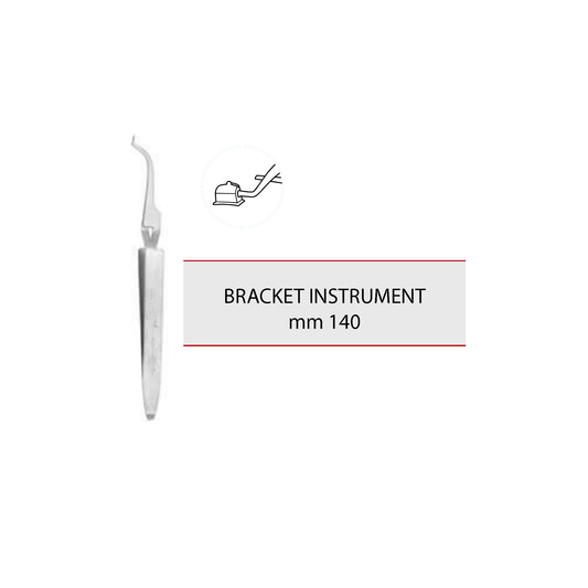 BRACKET INSTRUMENT BUCCAL TUBE TWEEZER mm140 cod 1025-10